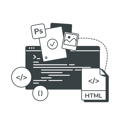 psd to html