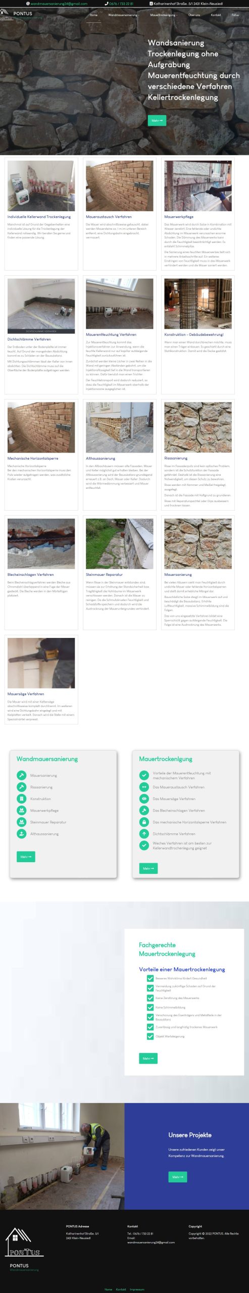 Portfolio wandmauersanierung scaled